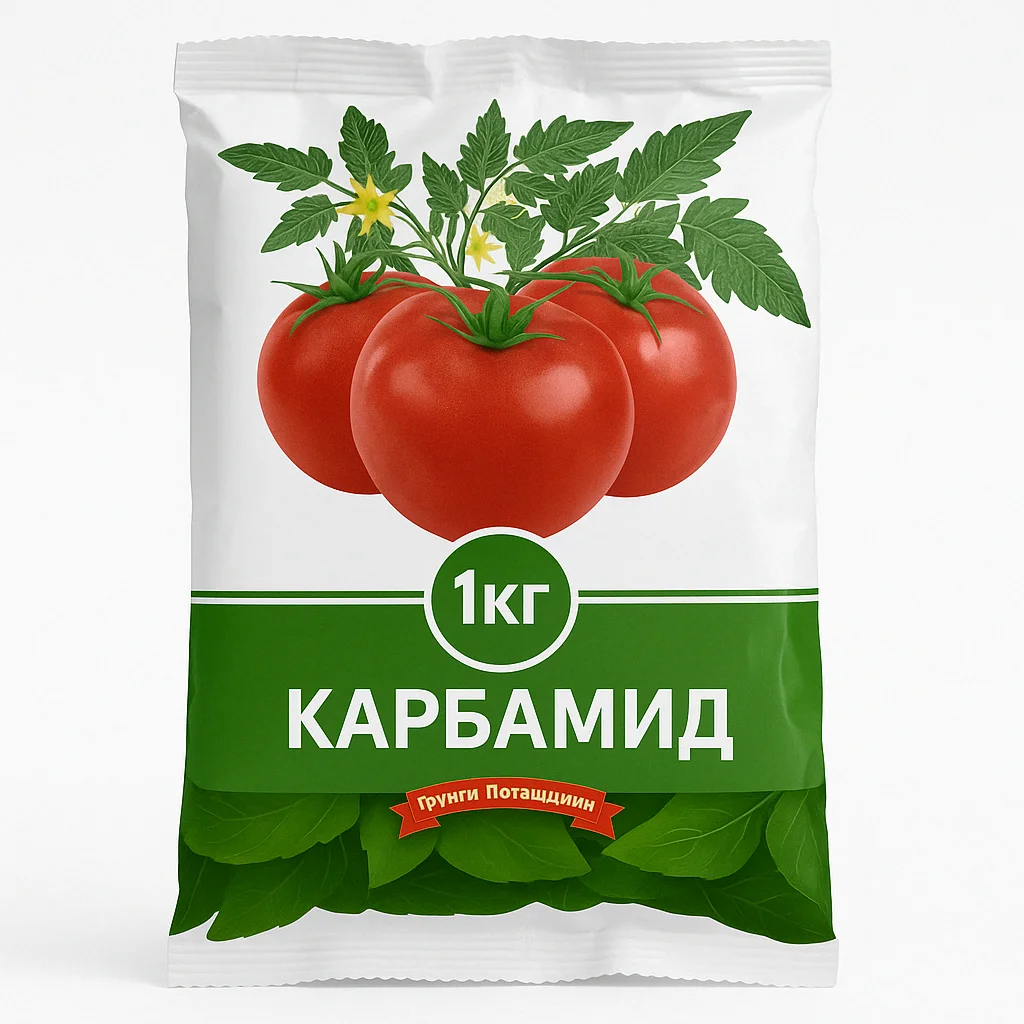 Карбамід (сечовина) 1 кг — азотне добриво для активного росту рослин